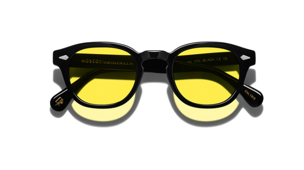 Moscot Lemtosh Mellow Yellow Custom made tints™ 46