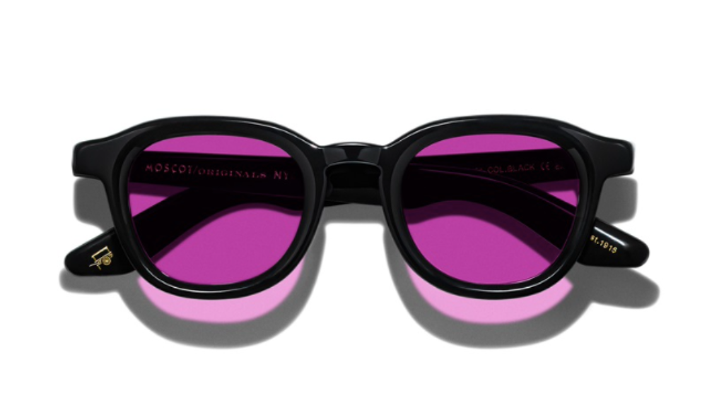 Moscot Dahven Purple Nurple Custom Made Tints 44