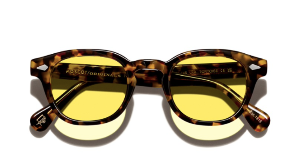 Moscot Lemtosh Mellow Yellow Custom made tints™ 49