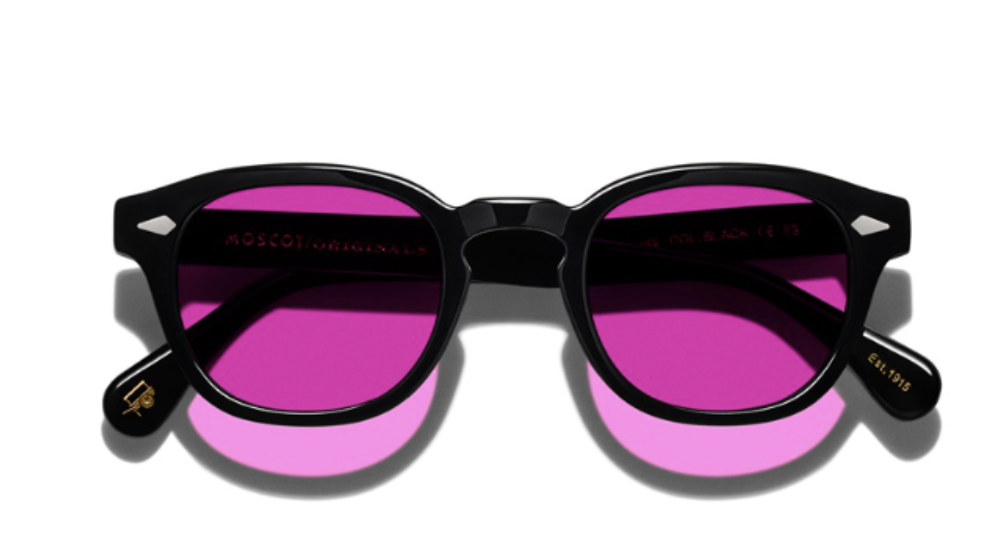 Moscot Lemtosh Purple Nurple Custom made tints™ 46