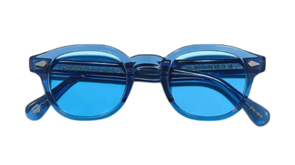 Moscot Lemtosh Sapphire Monochrome Custom made tints™