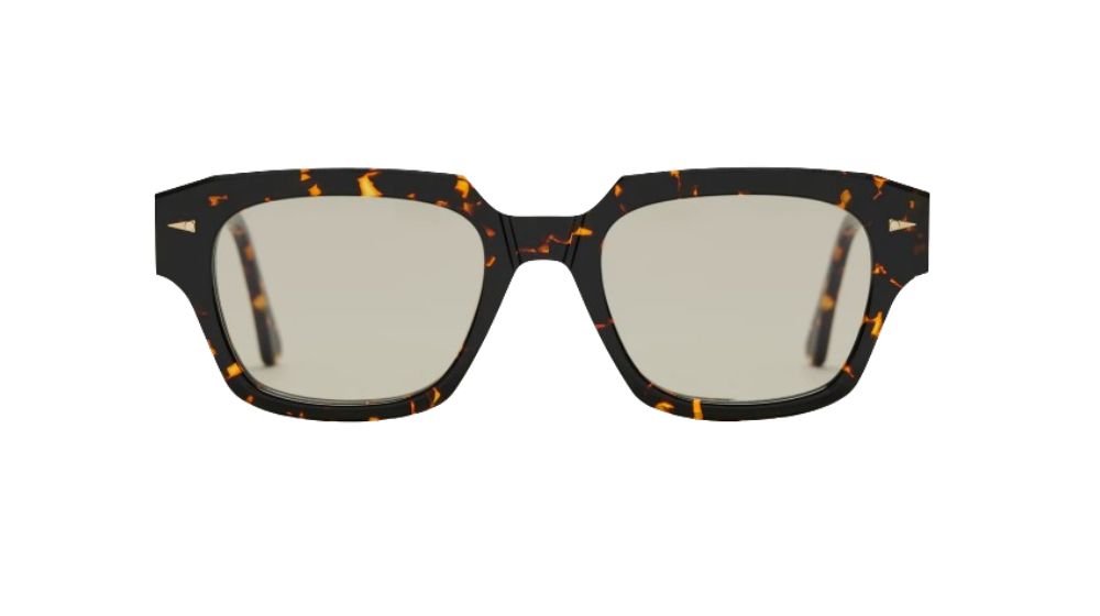 Óculos de sol Ahlem Rivoli cor Yellow Turtle – foto 1