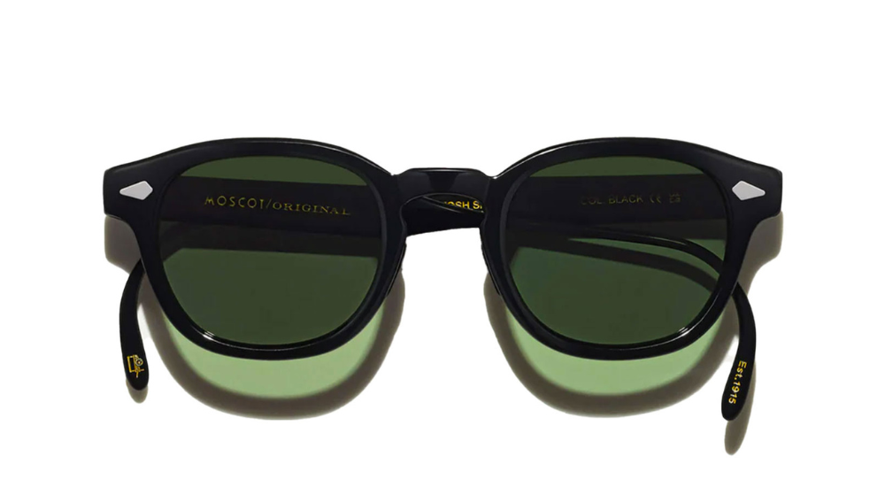 Óculos de sol Moscot Lemtosh Sport cor Black – foto 1