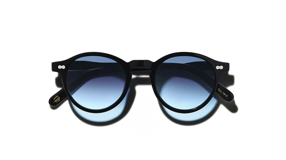 Óculos de sol Moscot Miltzen Custom made tints™ cor Black – foto 1