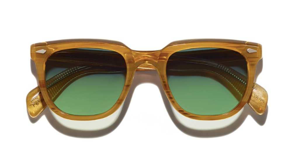 Óculos de sol Moscot Yontif cor Blonde – foto 1