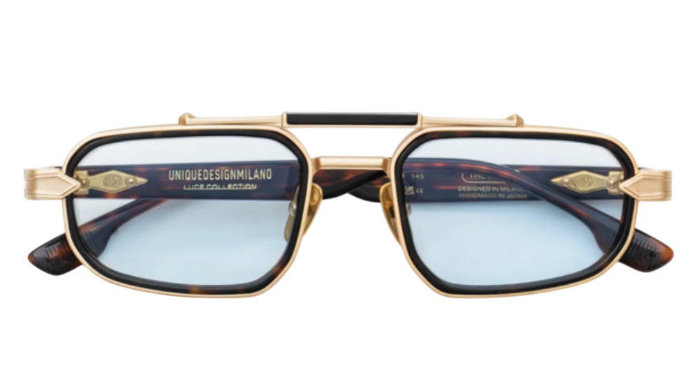 Óculos de sol Unique Design Milano Luce The Flash cor Tortoise gold 22k – foto 1