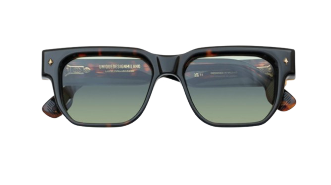 Óculos de sol Unique Design Milano Luce The Spark cor Tortoise – foto 1