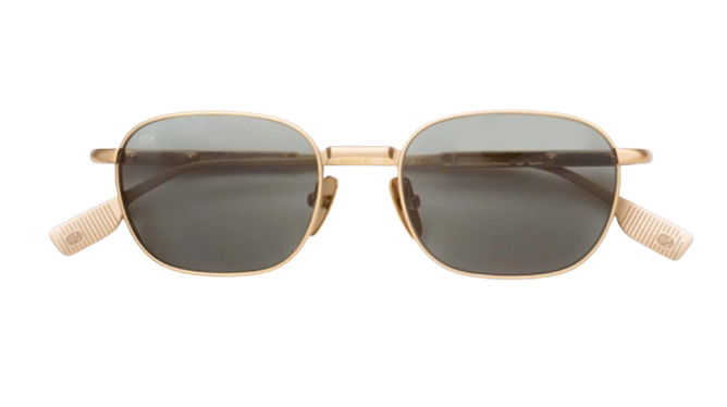 Óculos de sol Unique Design Milano Murghal cor Gold – foto 1