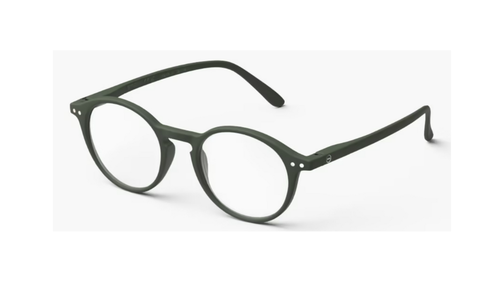 Izipizi #D Kaki Green Reading