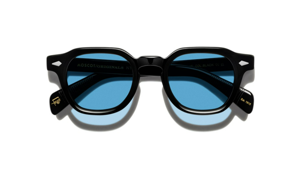 Moscot Dolt Celebrity Blue Custom made tints™ 46