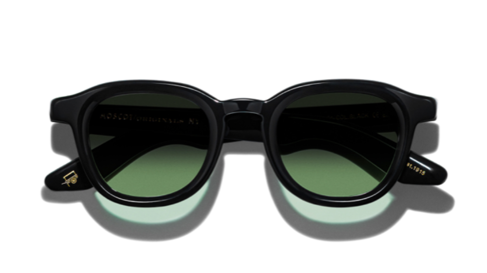 Moscot Dahven Forest Wood Custom Made Tints 47