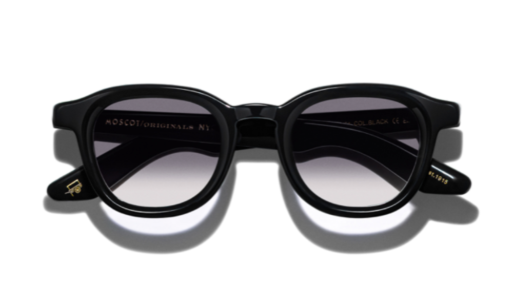Moscot Dahven American Grey Fade Custom Made Tints 47