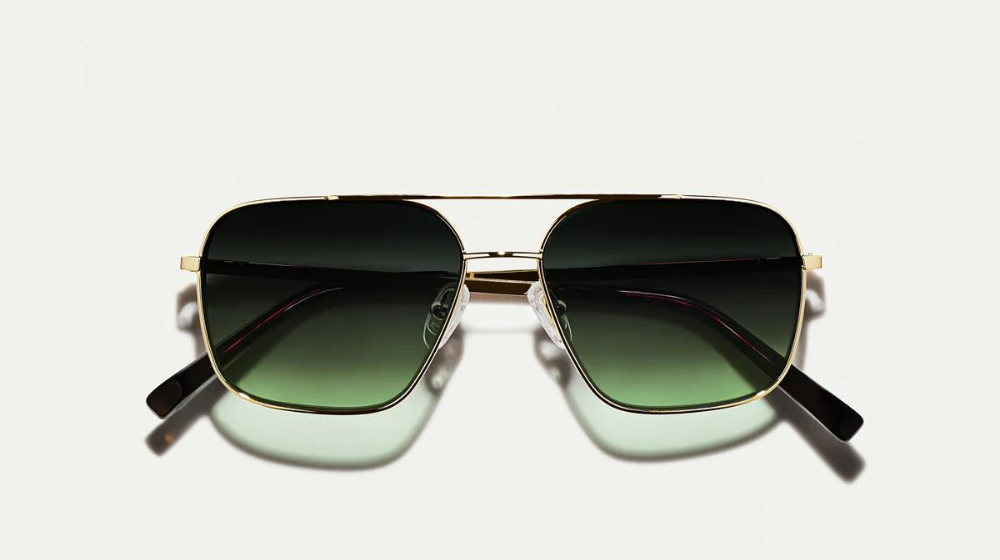 Moscot Shtarker Forest Wood Custom made tints™