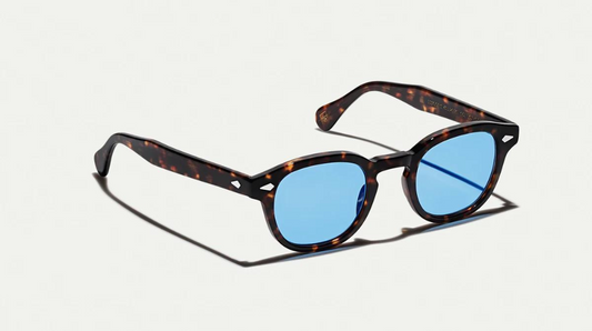 Moscot Lemtosh Celebrity Blue Custom made tints™ 46