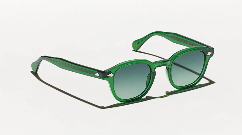 Moscot Lemtosh Emerald Monochrome Custom made tints™ 46
