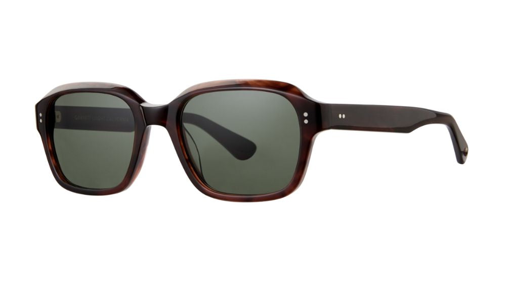 Óculos de sol Garrett Leight Dominguez cor Grand Oak Tortoise/Pure G15 – foto 2