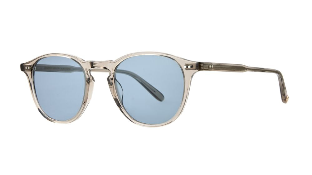 Óculos de sol Garrett Leight Hampton cor Clay Crystal/Semi-Flat Pure Pacific – foto 2