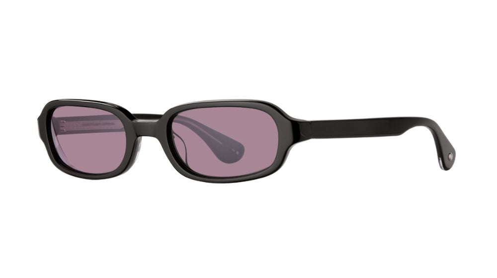 Óculos de sol Garrett Leight Lilith cor Black/Black Currant – foto 2