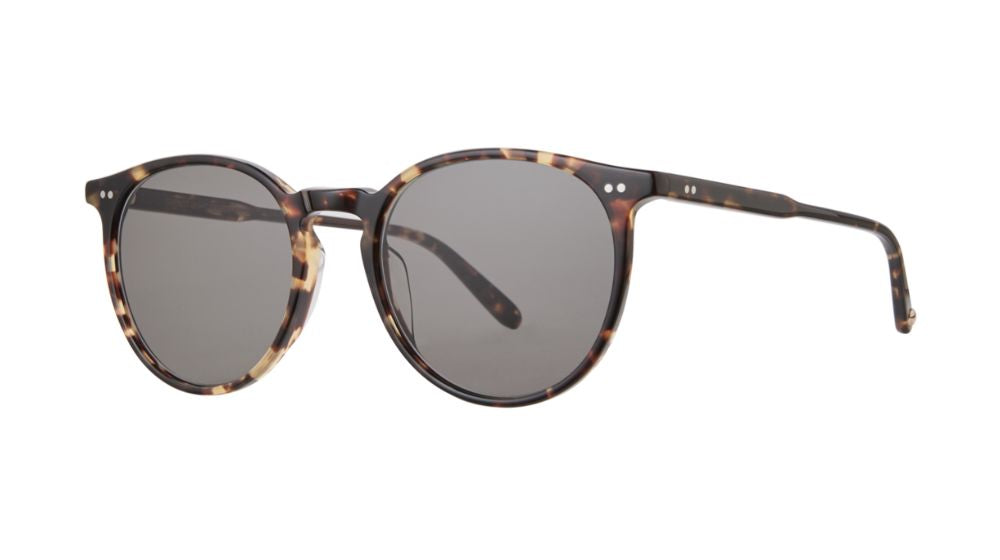 Óculos de sol Garrett Leight Morningside cor Agate Tortoise/Semi-Flat G15 – foto 2