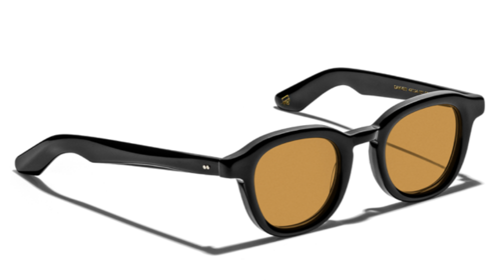 Óculos de sol Moscot Dahven Amber Custom Made Tints cor Preto – foto 2
