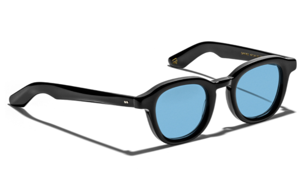 Óculos de sol Moscot Dahven Celebrity Blue Custom Made Tints cor Preto – foto 2