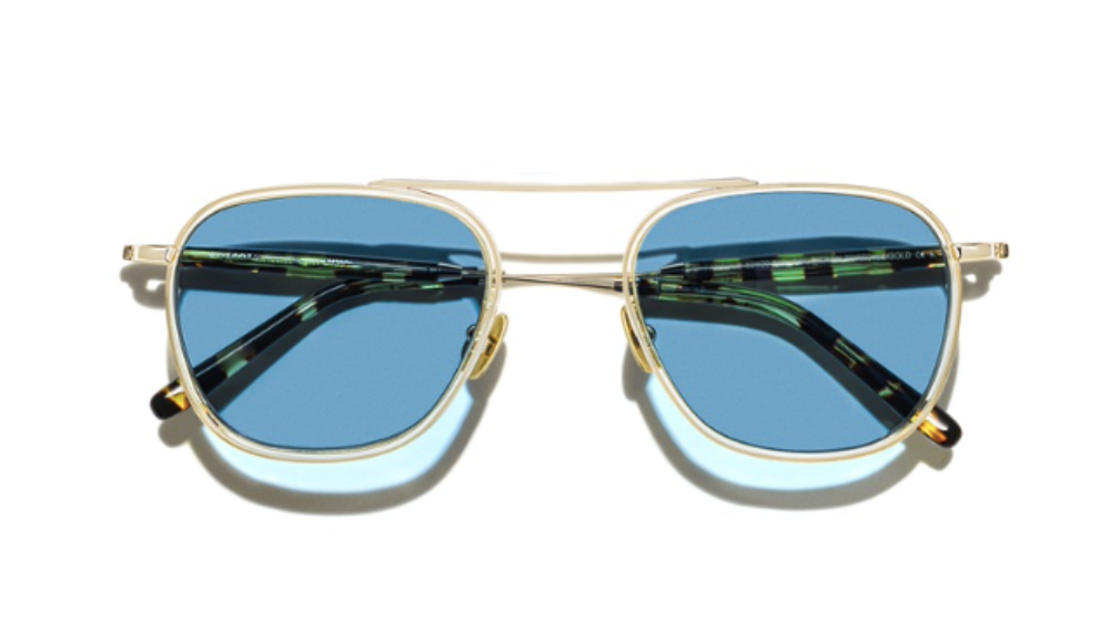 Óculos de sol Moscot Fanagle cor Cintron Tortoise – foto 1