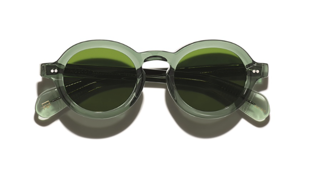 Óculos de sol Moscot Foygel cor Pine – foto 1