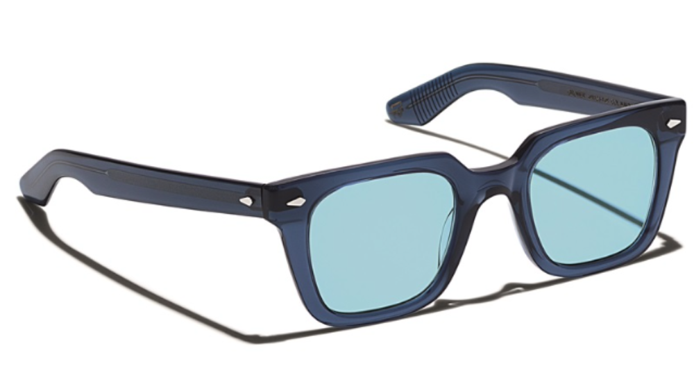 Óculos de sol Moscot Grober cor Navy – foto 2