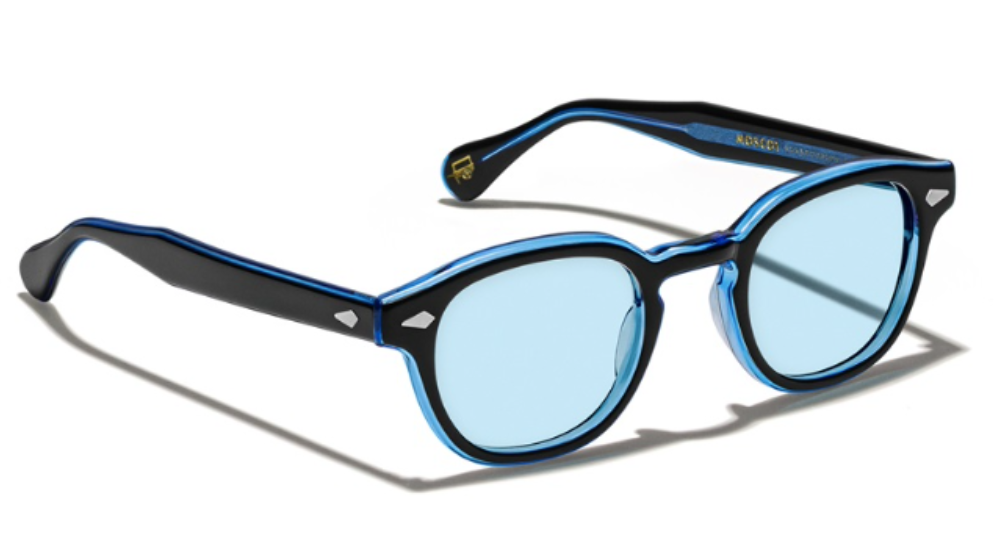 Óculos de sol Moscot Lemtosh 110 Blue Bel Air Blue Edição Limitada 110 anos – foto 2
