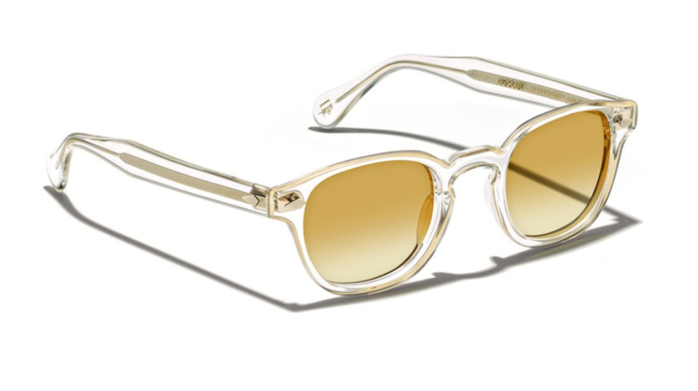 Óculos de sol Moscot Lemtosh 110 Crystal Gold Chestnut Fade Edição Limitada 110 anos – foto 2