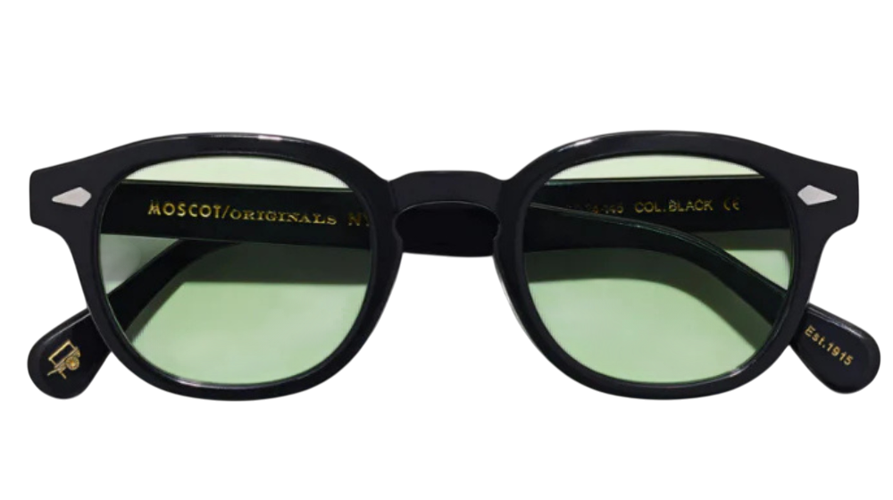 Óculos de sol Moscot Lemtosh LimeLight Custom made tints™ cor Black – foto 1