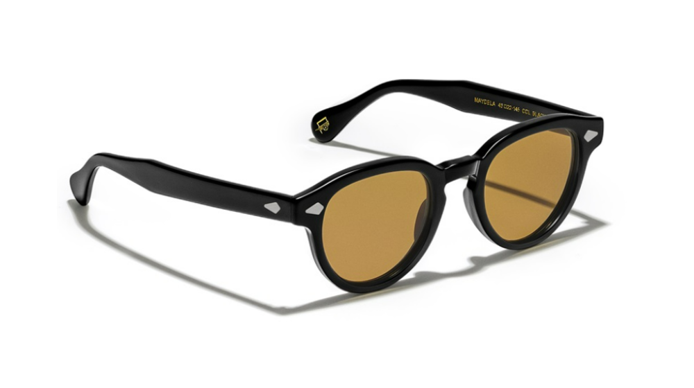 Óculos de sol Moscot Maydela cor Amber – foto 2