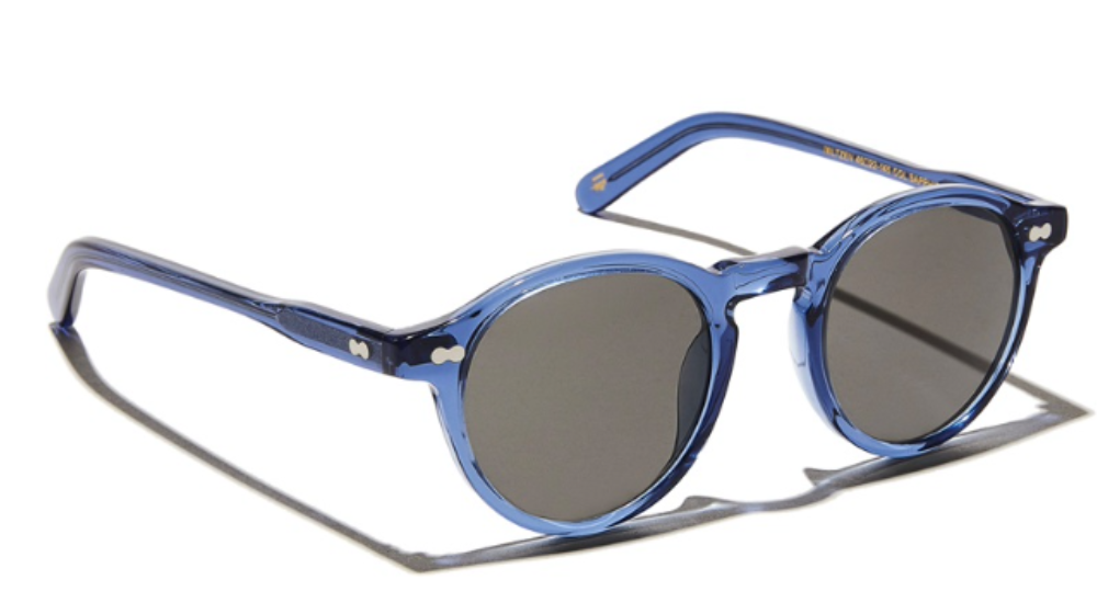 Óculos de sol Moscot Miltzen cor Sapphire – foto 2