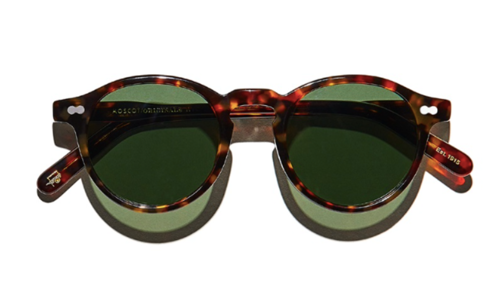 Óculos de sol Moscot Miltzen cor Tortoise – foto 1