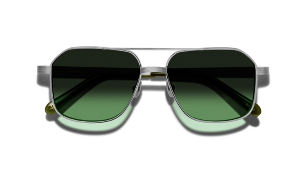 Óculos de sol Moscot Mingle cor Silver – foto 1