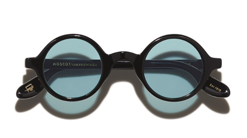 Óculos de sol Moscot Zolman cor Black – foto 1